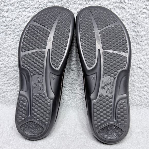 Finn Comfort Stanford Womens Size 9-9.5 Wide Mary Jane Slide Brown Leather - Picture 8 of 10